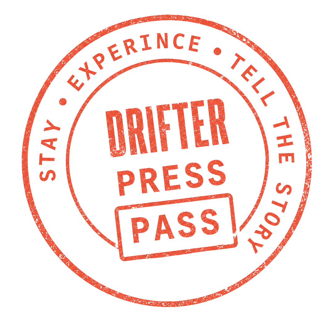 Drifter Press Pass stamp